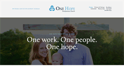 Desktop Screenshot of onehopelongview.com